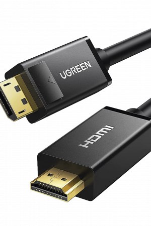 Cable DP Macho a HDMI Macho / Longitud 1.50 Metros (4.92 Pies) / Soporta 4K@30Hz / Soporta 3D / Cobre Esta?ado 28AWG / Blindaje Interno M?ltiple / Transmisi?n Unidireccional / Bot?n de Liberaci?n / Chip de ?ltima Generaci?n