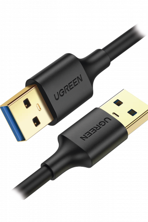 Cable USB-A 3.0 a  USB-A 3.0 / 2 Metros / Macho a Macho / Conector Niquelado / Núcleo de Cobre Estañado / Blindaje Múltiple / Velocidad 5Gbps / No Requiere Controlador / Compatible con USB2.0 Y USB 1.1