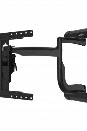 Soporte Mural Articulado SmartMount para Pantallas 43" a 75"+ / Extensión 30.5" (774mm) / Patrón VESA 200x100 a 600x400mm / Pivote ±90° / Capacidad hasta 150 lb (68kg)