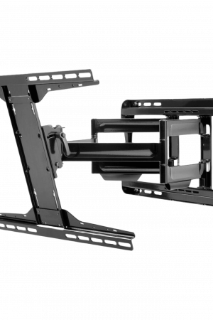 Soporte de Pared Articulado Paramount para Pantallas 39" a 90" / Extensión 542 mm / Capacidad 68KG / VESA 200x100 a 600x400 mm / Inclinación +15°-5° / Pivote ±90°