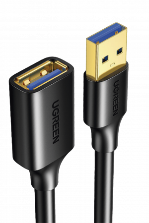 Cable Extensor USB 3.0 / 3 Metros / Macho-Hembra / 5 Gbps / Ultra Durabilidad / Núcleo de cobre estañado 28/22 AWG / Blindaje interior múltiple / Ideal para teclado, mouse , etc.