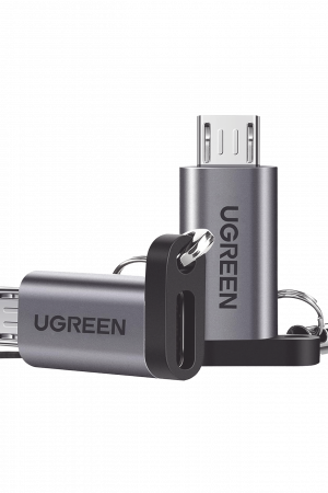 Adaptador USB-C 3.1 a Micro USB | Carga Rápida | FPC/QC2.0 | Sincronización de Datos | Velocidad de Transferencia de hasta 480Mbps | Incluye Cordón | Caja de Aluminio | Múltiples Protecciones | Amplia Compatibilidad.