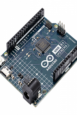 Placa Desarrollo Arduino UNO R4 Minima / Microcontrolador Renesas RA4M1 32-bit Cortex-M4 / 48 MHz / 256 kB Flash / 32 kB SRAM / 14 Digital I/O / 6 Analog Inputs / USB-C / Compatible con Shields UNO