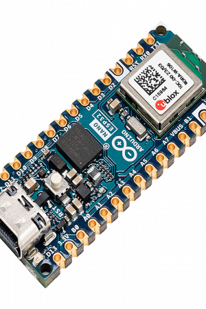 Placa Desarrollo Arduino Nano ESP32 / Microcontrolador ESP32-S3 Dual-Core 240 MHz / Wi-Fi 4 802.11 b/g/n + Bluetooth LE 5.0 / 16 MB Flash Externa + 8 MB PSRAM / Compatibilidad Arduino Cloud + MicroPython / USB-C + Conectividad IoT