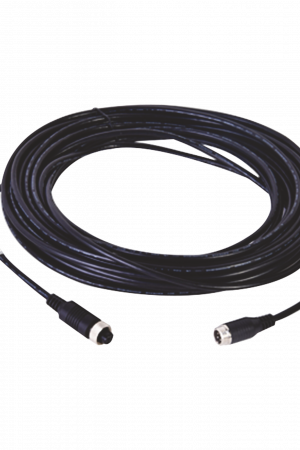 Cable Extensor de Vídeo y Audio de 12 Metros / Conector Tipo Aviación / Compatible con Cámara TURBO Móvil HIKVISION