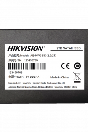 SSD PARA Videovigilancia Móvil / 2 TB / 2.5" / Alto Performance / Uso 24/7 / Resistente en Alta Temperaturas