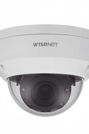 Cámara IP Tipo Domo Antivandálico 2 Megapíxel / Lente 3.3 a 10.3mm / IR 30M / WDR 120db / IP66 / IK10 / H.265 & WiseStream