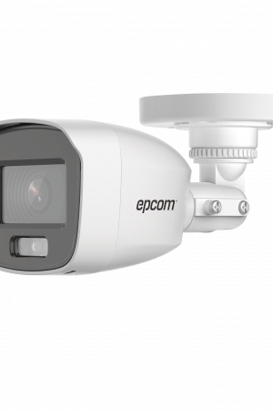 Bala TURBOHD 2 Megapíxel (1080p) / Lente 2.8 mm / ColorVu / Microfono Integrado / Imagen a Color 24/7 / Policarbonato / Luz Blanca 20 mts / Exterior IP66 / TVI-AHD-CVI-CVBS / dWDR