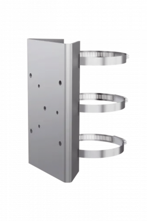 Montaje de Poste para PTZ / Acero Inoxidable / Compatible con PTZ HIKVISION