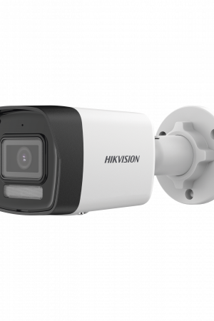 [Dual Light] Bala IP 8 Megapixel (4K) / Lente 2.8 mm / 30 mts IR + 30 mts Luz Blanca / Micrófono Integrado / ACUSENSE Lite / Exterior IP67 / H.265 / PoE  / Micro SD