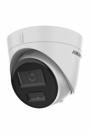 [Dual Light] Turret IP 2 Megapixel / Lente 2.8 mm / 30 mts IR + 30 mts Luz Blanca / Micrófono Integrado / ACUSENSE Lite / Exterior IP67 / H.265 / PoE / ONVIF