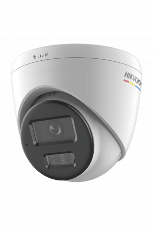 [ColorVu 3.0 + MD 3.0] Turret IP 2 Megapixel / Lente 2.8 mm / 30 mts IR + 30 mts Luz Blanca / Micrófono Integrado / ACUSENSE Lite / Exterior IP67 / dWDR / PoE / Micro SD