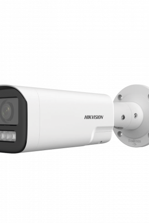 Bala IP 4 Megapíxel / Lente Mot. 2.8 a 12 mm / Dual Light (50 mts IR + 50 mts Luz Blanca) / ACUSENSE Lite / Audio de Dos Vías /  Luz Intermitente y Alerta de Audio / Exterior IP67 / WDR 120 dB / PoE  / Micro SD