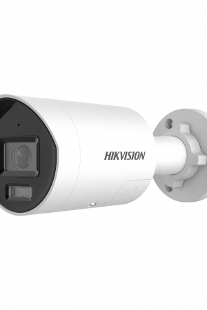 [Dual Light + ColorVu 3.0 + HikAI] Bala IP 8 Megapixel / Lente 2.8 mm / 40 mts IR + Luz Blanca / 2 Microfonos Integrados / Exterior IP67 / Estrobo Azul y Rojo /  WDR 130 dB / ACUSENSE 3.0 / Metal / NEMA 4X / ACUSEARCH