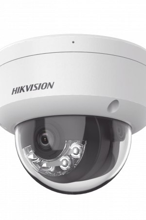 [Dual Light + 2 Micrófonos Integrados] Domo IP 8 Megapixel (4K) / Lente 2.8 mm / 30 mts Luz Blanca + 30 mts IR / ACUSENSE / Exterior IP67 / IK10 / WDR 120 dB / PoE / ONVIF / Micro SD / Metal / ACUSEARCH