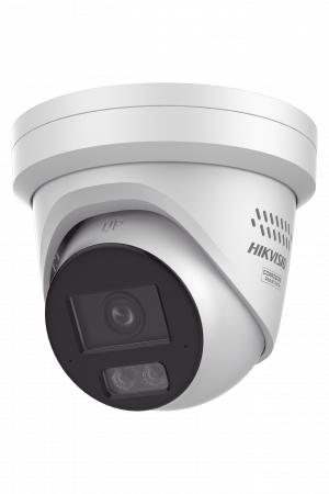 [Dual Light + ColorVu 3.0 + HikAI] Turret IP 4 Megapixel / Lente 2.8 mm / 30 mts IR + Luz Blanca / 2 Microfonos Integrados / Exterior IP67 / Estrobo Luz Blanca / WDR 130 dB / ACUSENSE 3.0 / Metal / NEMA 4X / ACUSEARCH