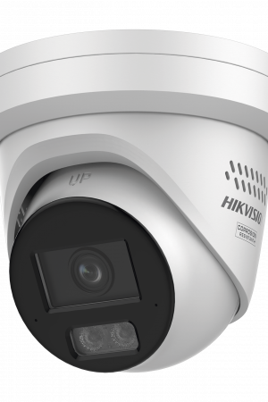 [Dual Light + ColorVu 3.0 + HikAI] Turret IP 8 Megapixel / Lente 2.8 mm / 30 mts IR + Luz Blanca / 2 Microfonos Integrados / Exterior IP67 / Estrobo Azul y Rojo / WDR 130 dB / ACUSENSE 3.0 / Metal / NEMA 4X / ACUSEARCH