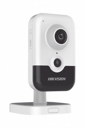 Cubo IP 4 Megapixel / Serie PRO / Lente 2.8 mm / 10 mts IR EXIR / PoE / Sensor PIR / H.265+ / Interior / Audio de Dos Vías / PoE / MicroSD / ONVIF