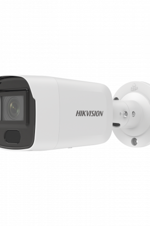 Bala IP 8 Megapixel / Lente 2.8 mm / 40 mts IR / Exterior IP67 / PoE / DARKFIGHTER / Alarmas y Audio I/O / ONVIF / Micro SD / 4 Analíticos: AcuSense, Deteccion Facial, Conteo de Personas por Cruce y Zona