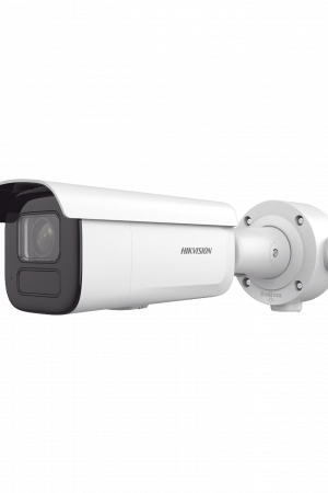 Bala IP 6 Megapixel / Lente Mot. 2.7 a 13.5 mm / 60 mts IR EXIR / Exterior IP67 / IK10 / DARKFIGHTER / PoE+ / Micro SD / Audio y Alarmas I/O / 4 Analíticos: AcuSense, Deteccion Facial, Conteo de Personas por Cruce y Zona