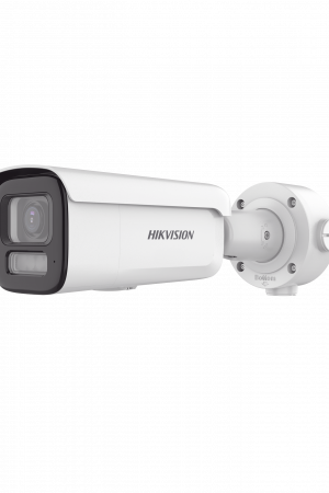 Bala IP 8 Megapixel / Lente Mot. 2.7 a 13.5 mm / Dual Light (60 mts IR + 60 mts Luz Blanca) / Darkfighter S / Exterior IP67  / IK10 / WDR 130 dB / 4 Analíticos: AcuSense, Deteccion Facial, Conteo de Personas por Cruce y Zona