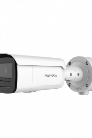 Bala IP 4 Megapixel / Lente 4 mm / 90 mts IR EXIR / Anticorrosión / DARKFIGHTER / IP67 / PoE / WDR 120 dB / ONVIF / Micro SD / 4 Analíticos: AcuSense, Deteccion Facial, Conteo de Personas por Cruce y Zona
