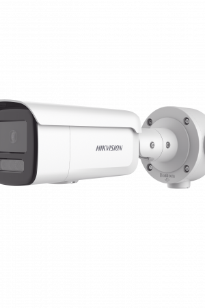 Bala IP 4 Megapixel / Lente 4 mm / Dual Light (60 mts IR + 60 mts Luz Blanca ) / Darkfighter S / Exterior IP67  / WDR 130 dB / 4 Analíticos: AcuSense, Deteccion Facial, Conteo de Personas por Cruce y Zona