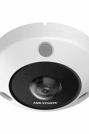 Fisheye IP 6 Megapixel / 180° - 360° / Dewarping / Heat Map / HEOP 2.0 / Conteo de Personas / IP67 / IK10 / 15 mts IR / Entrada y Salida de Audio y Alarma / Múltiples Vistas / Micrófono Integrado
