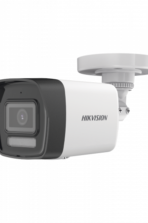 [Dual Light + ColorVu] Bala TURBOHD 3K (5 Megapixel) / Lente 2.8 mm / 30 mts IR + 20 mts Luz Blanca / Gran Angular 104.9° / Exterior IP67 / Micrófono Integrado / dWDR / 4 Tecnologías / Metal