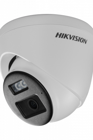 [Audio Bidireccional + Dual Light + ColorVu] Turret TURBOHD 3k (5 Megapixel) / Lente 2.8 mm / 40 mts IR EXIR + 40 mts Luz Blanca / Micrófono y Bocina Integrado / Exterior IP67 / dWDR