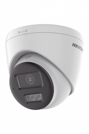 [Audio Bidireccional + Sirena & Estrobo + Dual Light + ColorVu] Turret TURBOHD 4K (8 Megapixel)  / Lente 2.8 mm / 40 mts IR EXIR + 40 mts Luz Blanca / Sirena / Micrófono y Bocina Integrado / Exterior IP67 / dWDR