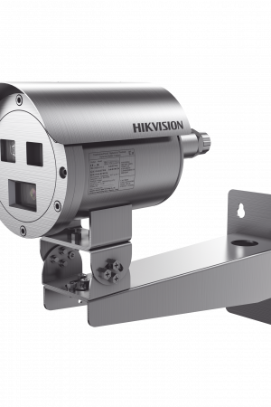 Bala IP Térmica Dual / Termico 4.4 mm (384 X 288) + Óptico 2 mm (4 MP) / Termométrica / Detección de Temperatura / IP68 / 30 mts IR / Antiexplosión / Anticorrosión
