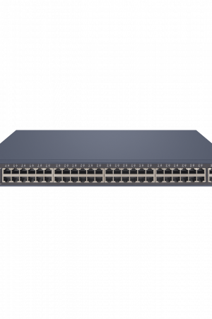 Switch PoE+ / Administrable / 48 Puertos 1000 Mbps PoE+ / 2 Puertos 1000 Mbps Uplink / 2 Puertos SFP / 470 Watts