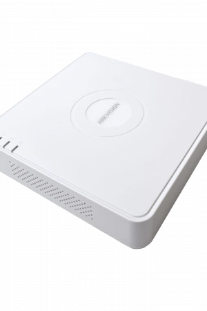 NVR 4 Megapixel (Compatible con Cámaras ACUSENSE) / 4 canales IP / 4 Puertos PoE /1 Bahía de Disco Duro / Salida de Vídeo Full HD