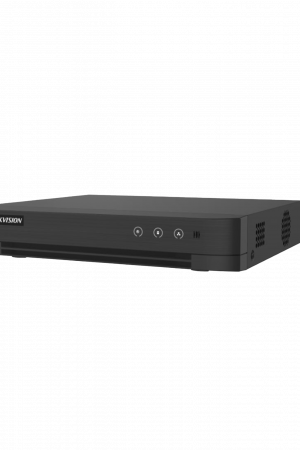 [Audio Bidireccional] DVR 8 Canales TurboHD + 2 Canales IP / 2 Megapixel (1080p) Lite / Acusense Lite (Evita Falsas Alarmas) / Audio por Coaxitron / 1 Bahia de Disco Duro / H.265+ / Salida de Vídeo Full HD