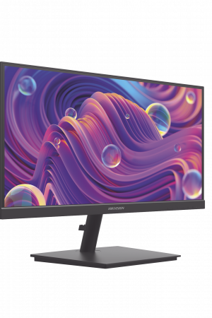 Monitor LED Full HD (1920 X 1080) de 21.5" / Ideal para CCTV, Oficina y Hogar / Entrada HDMI-VGA / Montaje VESA (75 X 75) / Uso 24/7 / Backlight E-LED / 100 Hz / Ultra Delgado / Bocinas Integradas