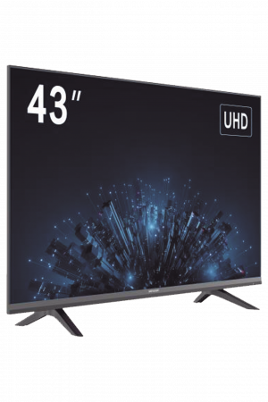Monitor LED 4K de 43" / Ideal para Oficina y Hogar / Uso 24-7 / Entrada HDMI / Compatible con Montaje VESA (200 X 200) / Bocinas Integradas