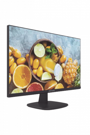 Monitor LED 4K de 27" / Ideal para CCTV, Oficina y Hogar / Entrada HDMI-DP / Montaje VESA (100 X 100) / Uso 24/7 / Backlight E-LED / Ultra Delgado