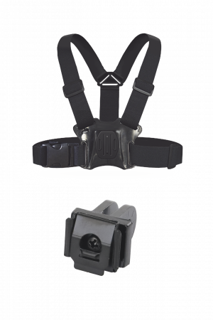 Kit de Arnes de Pecho y Adaptador para Body Cam HIKVISION / Compatible con DS-MH2311 y DS-MCW406.