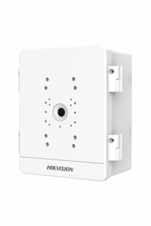 Caja para Videovigilancia para Exterior / Uso en Montaje o Pared / IP66 / IK10 / Dimensiones: 306 X 220 X 130 mm / Soporta 1 Dispositivo (PTZ, Bocina, Cámara Fija)