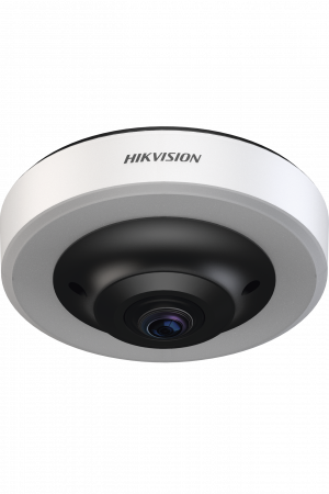 Cámara Fisheye 360°de Estacionamiento 12MP / Algoritmo de Detección de Espacio de Estacionamiento / Admite H.265 / Instalación en Techo / Soporte PoE / Detecta hasta 16 Espacios Ocupados o Libres