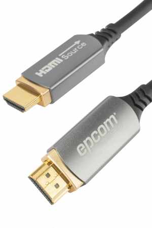 Cable HDMI de Fibra ?ptica de 15 Metros (49.21 Pies) | Alta Definici?n | Versi?n 2.1 | Alta Velocidad 18Gbps | 8K@60Hz | HDCP 2.2 | Resistente a EMI y RFI