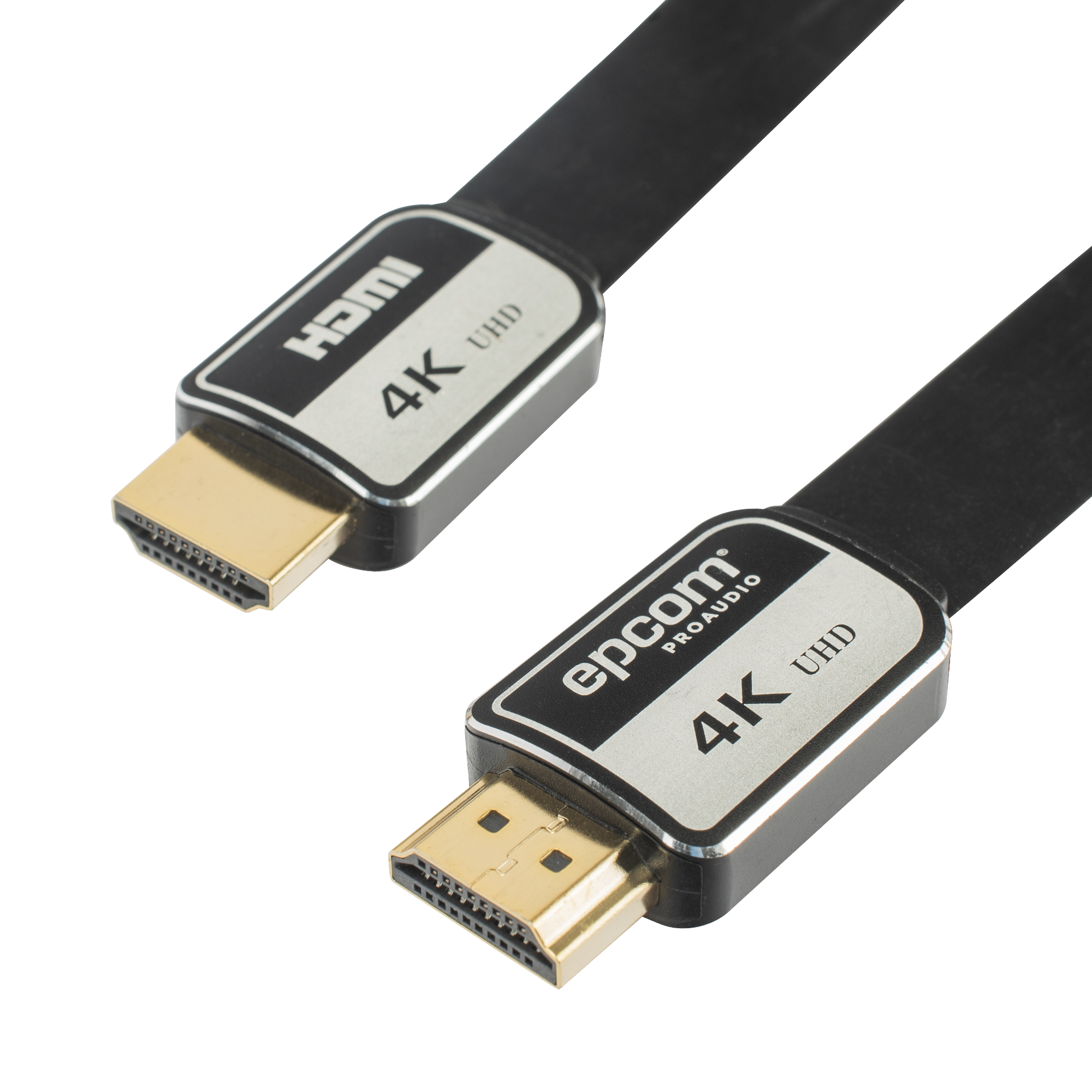 Cable HDMI de 1.8 Metros (5.91 Pies) | Alta Definici?n | Versi?n 2.0 | Alta Velocidad 18Gbps | 4K@60Hz | Conectores Chapados en Oro | Tipo Plano