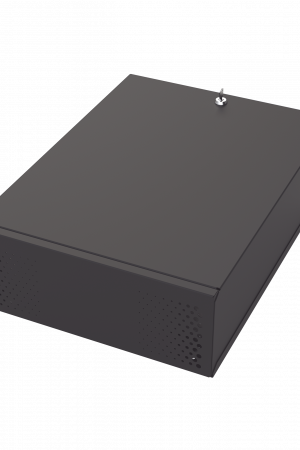 Gabinete Metálico para DVR/NVR con Chapa y llave.