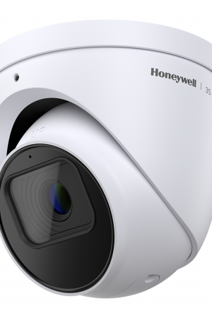 Turret IP 8 MP / Lente Mot. 2.7 - 13.5 mm / 40 mts IR / NDAA / ONVIF / IP67 / H.265 / IA / Detección Movimiento Inteligente / Merodeo Múltiple / Conteo de Personas / PoE / Audio y Alarmas I/O / Serie 35 / Honeywell Security