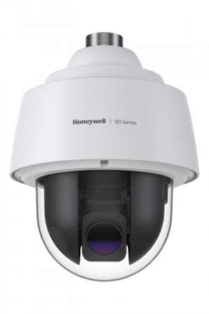 PTZ IP 2 Megapixel / 25X Zoom / 150 mts IR / Ultra Baja Iluminación / H.265 / IA (Filtro de Humanos y Vehiculos) / Merodeo / PoE+ / Exterior IP67 / IK10 / ONVIF / NDAA / Serie 35 / Honeywell Security