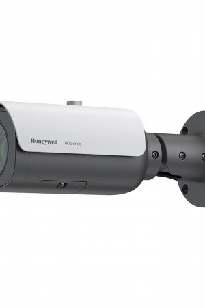 Bala IP 4 MP / Lente Mot.  2.7-13.5mm / H.265 / IR 60 m / IP67 / IK10 / Detección Movimiento y Sabotaje (Tampering)/ Alarmas y Audio I/O / PoE / ONVIF / NDAA / Serie 60 / Honeywell Security