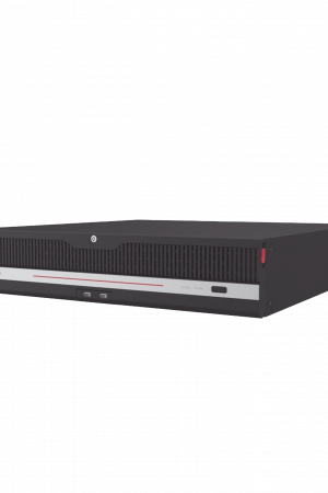 NVR 8K (32 Megapixel) / 64 Canales IP / 8 Bahías de Disco Duro / 2 Tarjetas de Red / RAID con Hot Swap / 48 Canales con Reconocimiento Facial / ACUSENSE / Fuente Redundante / HDMI en 8K /  AcuSearch
