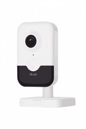 Cubo IP 2 Megapixel / Lente 2.8 mm (Gran Angular) / Audio Bidireccional / WiFi / Memoria Micro SD /AcuSense / Notificacion Push / Interior / H.265+