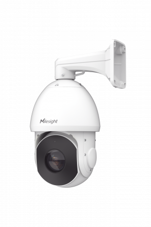 Cámara de Red Tipo Domo AI Zoom Óptico 42X / 4K HD 30fps / 140dB Super WDR / Control PTZ Inteligente / IR 300m / IP66 IK10